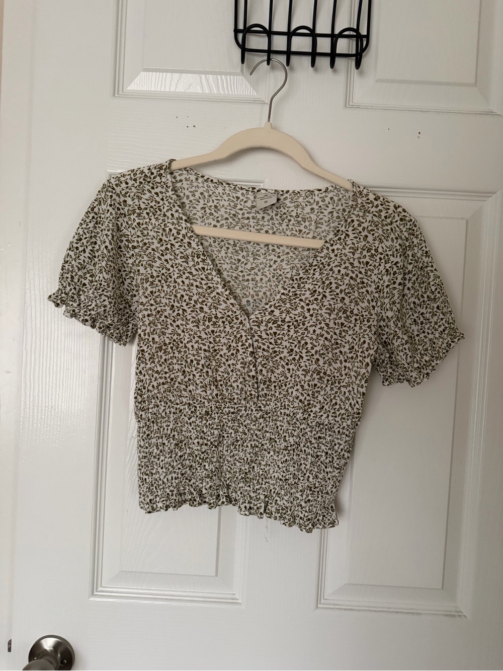 Women’s paper crane Floral Top